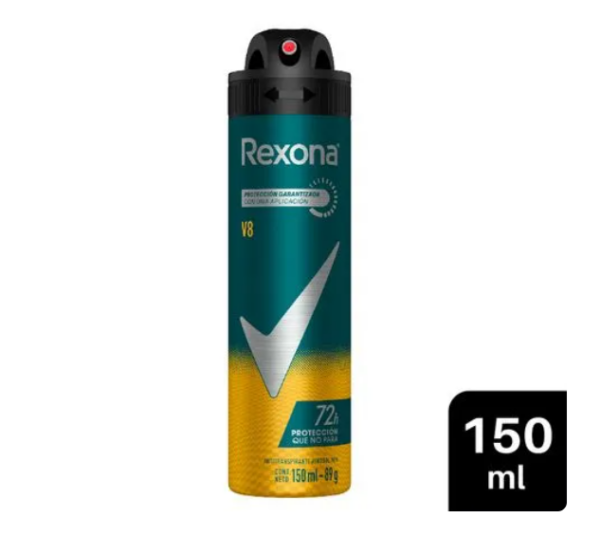 Desodorante REXONA V8 Frasco 150ml