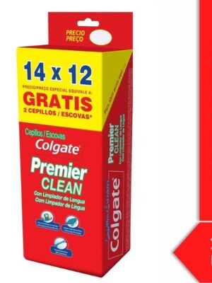 Pack Cepillo Colgate Premier Clean 14 x 12